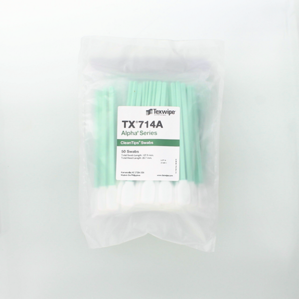 Texwipe TX714A Large Alpha Polyester Cleanroom Swab - Image 2