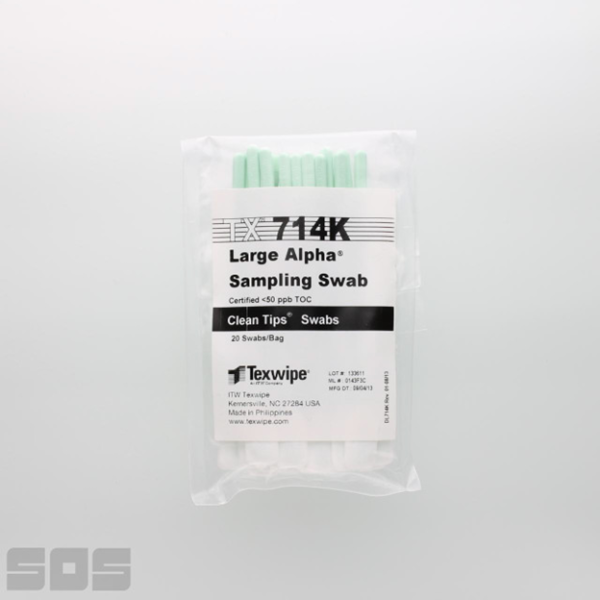 Texwipe TX714K Large Alpha Sampling Snap Swab Low TOC - Image 2